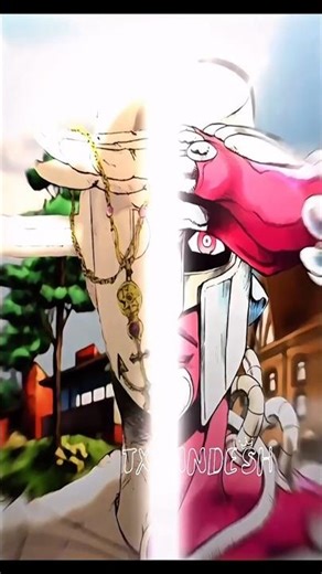 higashikata josuke and soft and wet stand showdown #japan #jojosbizzareadventure #jjba #viraledit