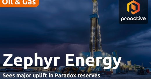 Zephyr Energy CEO says CPR on Paradox marks 'seminal moment'