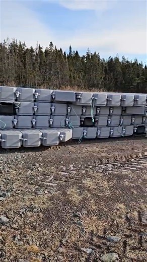 Here's a closer look at the marina project for the Africville Museum. Atlantic Candock #FamilyBusiness #StayAfloat #CommunityProud #MakingMemories #DockLife #africvillemuseum #FloatingFun #MadeInCanada #halifax #DockConstruction #waterfrontsolutions | NP Floats & Docks LTD