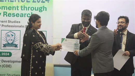 CDE Annual Conference 2024: Science and Development through Multi-Disciplinary Research 🌍 CDE Annual Conference 2024: Science and Development through Multi-Disciplinary Research 📅 Held on 28 December 2024 | Venue: Department of Development Studies, Bangladesh University of Professionals (BUP), Dhaka Bridging Science and Policy for Sustainable Development The Center for Development Evaluation (CDE) successfully organized the CDE Annual Conference 2024, in collaboration with the Department of De