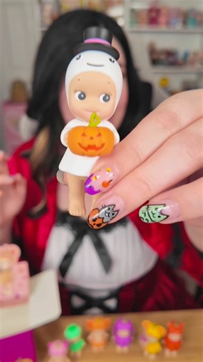 16K views · 262 reactions | happy halloween!  let’s finish our spooky unboxings with a final set of the pumpkin patch sonny angels #blindbox #unboxing #sonnyangel #pumpkinpatch #popmart | Sheebi | Facebook