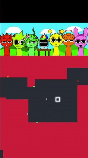 Incredibox Sprunki | Glow Bouncing Square