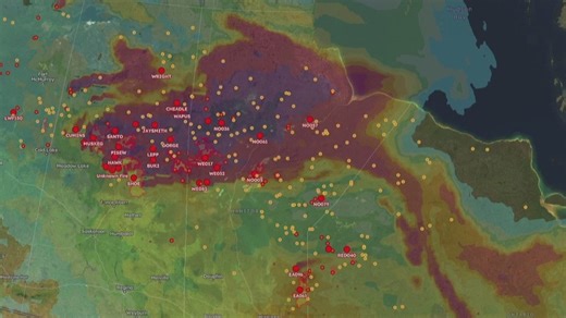 Why is there constantly wildfire smoke coming from Canada?
