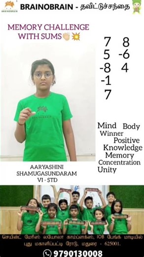 Brainobrain student - Boost memory power while solving sums