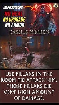 IMPOSSIBLE? I Beat CASSIUS MORTEN With NO HEAL, NO ARMOR, NO UPGRADE - Crimson Desert Boss Fight PC