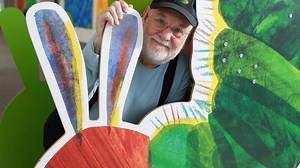 The Very Hungry Caterpillar author says reading with dad forged book career