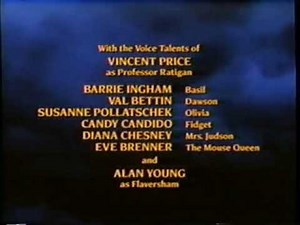 The Great Mouse Detective (1986) - "Main Titles" Scene [VHS Capture]