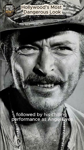 Hollywood’s Most Dangerous Look #actor #western #classichollywood #movie #film #filmhistory #tv