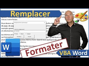 Quickly replace one word with another, with formatting.