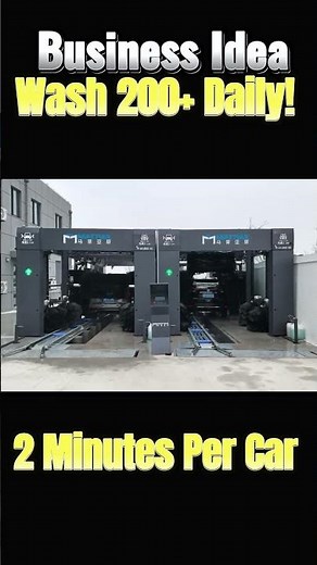 Empowering Energy Giants: A Dual-Tunnel Car Wash Solution for Sinopec. ⛽️🚙– Mattias Car Wash Systems
