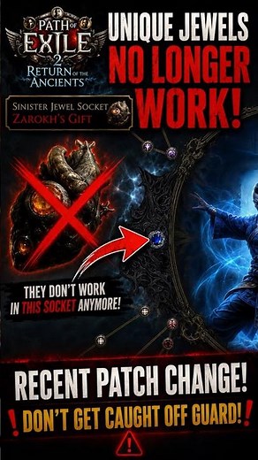POE 2: Your Unique Jewel Might Be Broken