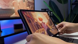 edaiser Wireless Magic Keyboard Case for Apple 2026 iPad Air 11-inch M4 M3 M2 & iPad Air 5th 4th Gen & iPad Pro 11 inch 4th-1st (2022-2018): Smart Multi-Touch Trackpad, RGB Backlit Texture Gray