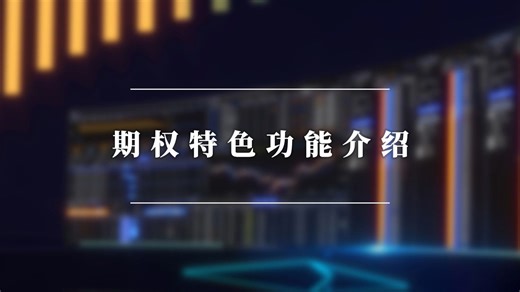 无限易期权特色功能介绍