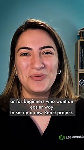 Looking to start learning React, a popular JavaScript library used for building user interfaces? In Laura’s new workshop, you’ll learn how to set up a React app using Vite, now available with your Treehouse account or free 7-day trial: https://bit.ly/41h2r3Y | Treehouse | Facebook