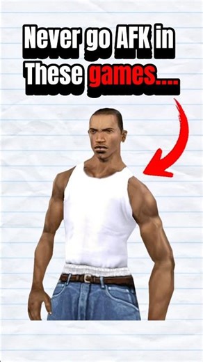 Never go AFK in these popular games…. 😟