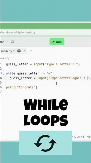 what are While Loops in python #python
