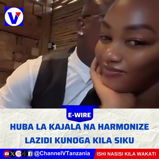 #EntertainmentWire Msimu Huu Wa Valentine @kajalafrida Na @harmonize_tz Tuwape Sayari Yao Maana Huba Linazidi Kunoga Siku Hadi Siku ❤️ . PROUDLY SPONSORED BY @marketpluspromotion . #channelvupdates #entertainmentwire #hubofentertainmentstories