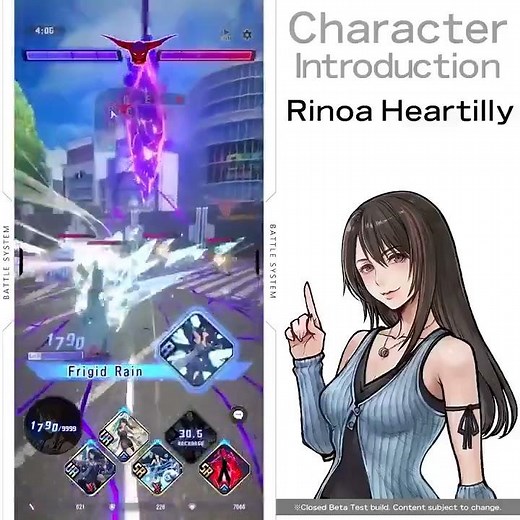 Dissidia Duellum Final Fantasy Character Introduction: Rinoa Heartilly
