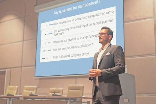 Better Q&A Start by Ditching the Questions? Slide