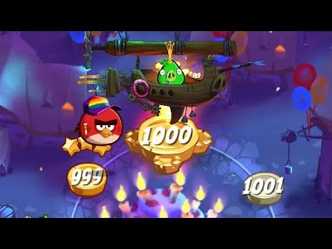 Angry Birds 2 Level 1000 😁😆😝