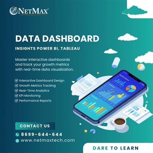 Mastering Data Dashboards with Power BI and Tableau | Big Data Online Training Institute | Mohali