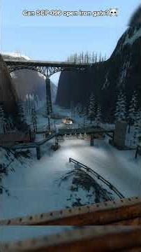 Can SCP-096 break iron gate? 👀☠️ Garry's Mod Experimental Gameplay #garrysmod #shorts