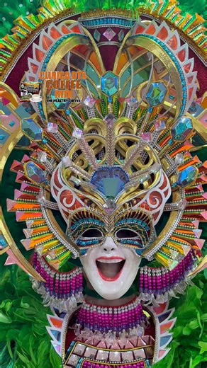 Brgy. Tangub Official Mask and Costume Design Masskara Festival 2025 Display at Robinsons Bacolod #masskarafestival2025 #MasskaraFestival #masskara2025 #fblifestyle | CoupleFeet Travels