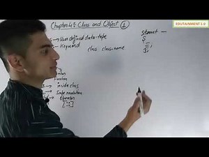 Class 12 Computer Science Chapter 4 Class and Object (Video 1)