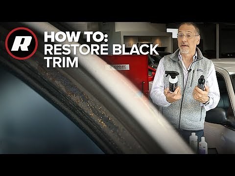 How To: Restoring black car trim with Brian Cooley