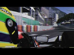 Recreation of Senna's onboard of 1990 Monaco GP | Assetto Corsa
