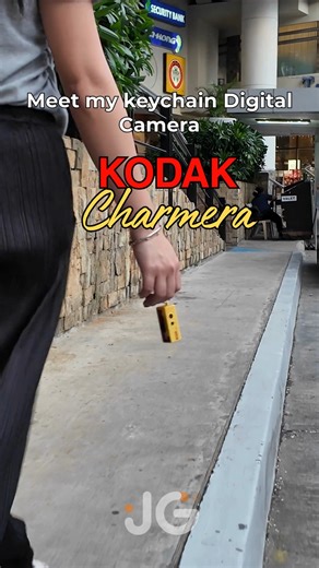 Meet my tiny but mighty companion 📸✨ The Kodak Charmera fits in your keychain but captures all your memories on the go! Available at JG Superstore: 👉 3F Annapolis Tower, 43 Annapolis St., Brgy. Greenhills, San Juan City 👉 Online: https://tinyurl.com/2cbk7kmj #onthegocamera #keychaincamera #kodak #createmorewithjg #jgsuperstore | JG Superstore