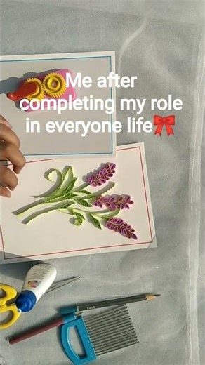 paper quilling 🎀✨#papercraft #paperqulling #easy#colourfull