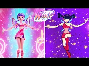 Musa's Transformation: original Season 1 vs. Reboot Side-by-Side | Winx Club Official