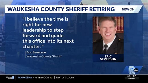 Waukesha County Sheriff Severson to retire after 40-year career