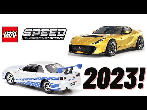 Lego Speed Champions 2023 Preview!