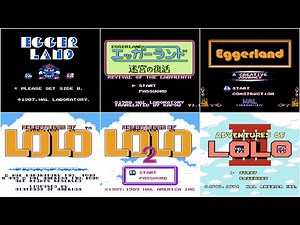 Eggerland & Adventures of Lolo (11 Games)