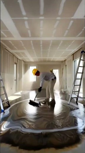 From Construction Zone to LUXURY LIVING Room! AI Design Reveal