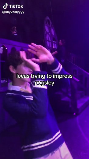 Impressing Pugsley in The Addams Family Musical