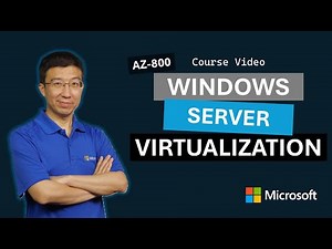 Manage Hyper-V virtualization in Windows Server AZ-800 | Episode 6