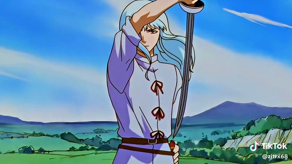 Griffith mogged Berserk (Japanese: ベルセルク, Hepburn: Beruseruku) is a Japanese manga series created by Kentaro Miura. Set in a medieval Europe–inspired dark fantasy world, the story centers on the swordsman Guts, and Griffith, the leader of a mercenary group called the Band of the Hawk. The series follows Guts' journey seeking revenge on Griffith, who betrayed him and the rest of their comrades.Berserk (Japanese: ベルセルク, Hepburn: Beruseruku) is a Japanese manga series created by Kentaro Miura. Set 