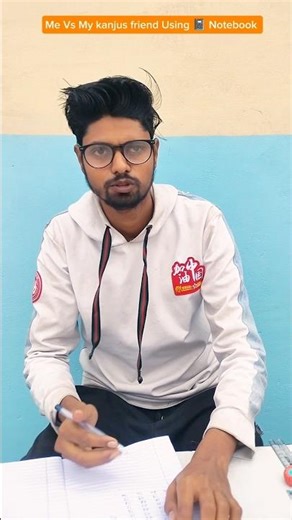 Me Vs My kanjus friend Using 📓 Notebook #shorts #school #youtubeshorts #shortsfeed #shortvideo