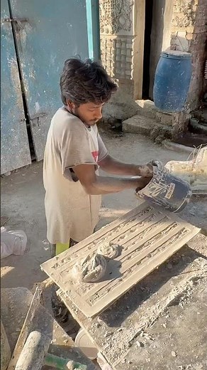 How Plaster of Paris Decorative Borders Are Made | POP Molding Process