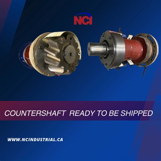 At NCIndustrial, we understand how critical prompt countershaft repairs are to minimize downtime. From small components to large assemblies, our CNC-equipped facility is ready to deliver complete repair services. Contact us today at 705-885-1600 or email sales@ncindustrial.ca.” | NC Industrial