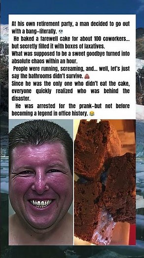 The Most Explosive Retirement Party Ever 💩🎂