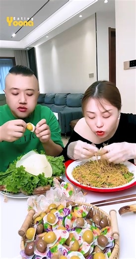 6.6K views · 134 reactions |  Couple fight over food who wins? | Yoona Eating | Facebook