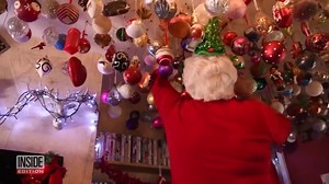 Their Christmas spirit earned these two people Guinness World Records. Sylvia Pope of Wales is known as "Nana Baubles" because she has close to 1,800 Christmas ornaments, making her owner of the largest collection of Christmas bauble ornaments. | Inside Edition