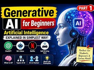 Generative AI for Beginners – Part 1: What is Artificial Intelligence (AI)?