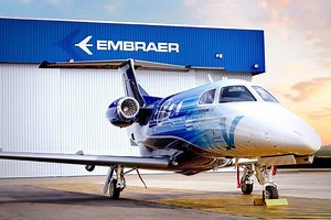 Embraer Phenom 100EV debutt in maxima aviatione exsecutiva pulchra in mundo