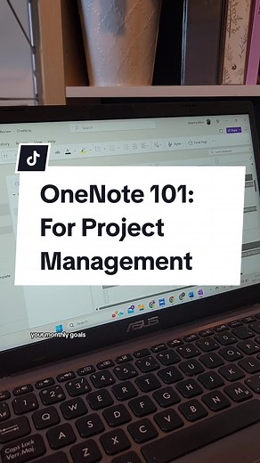 OneNote 101 | Setting up your notebook for Project Management I am a huge proponent of finding a system that works for you. When it comes to project management sometimes we need really rigid structures, but sometimes we need a bit more flexibility. I like OneNote for Project Management as my projects are fairly low key among a small number of team members. Do you use OneNote for Project Management - why or why not? #onenote #onenotetips #workproductivity #taskmanagement #projectmanagement #micro