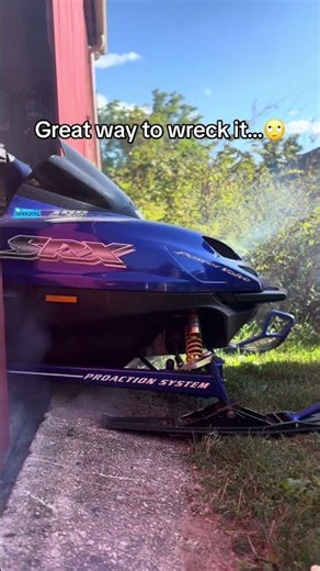 The legendary 1999 Yamaha SRX 700 was built for speed